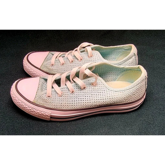 Converse All Star Mesh Sneakers Women’s 6 Mint Green Low Casual 551623F - Picture 5 of 9